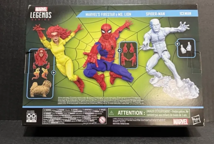 Marvel Legends homem aranha pack homem aranha e seus fantásticos amigos hasbro