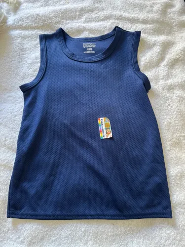 Camiseta TAM 5 regata azul marinho Garanimals 