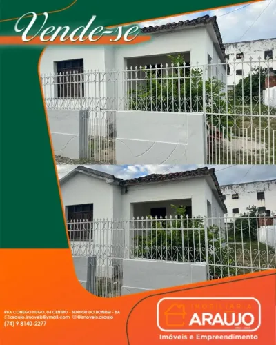 CASA À VENDA | SENHOR DO BONFIM-BA