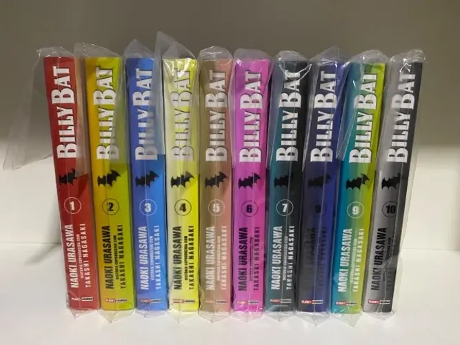 Coleção de Mangás Billy Bat 1 ao 10 Panini