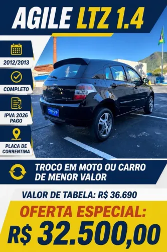 Chevrolet Agile LTZ 1.4 MPFI 8V Flexpower 5P 2013