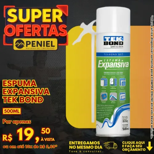 Espuma Expansiva Tek Bond 500ml