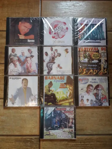 CDs novos lacrados