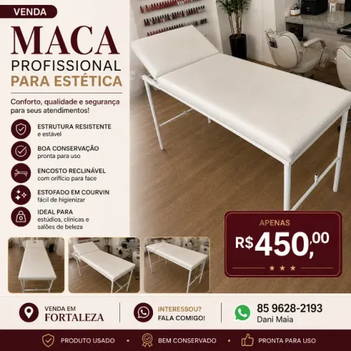 Maca Profissional para Estética