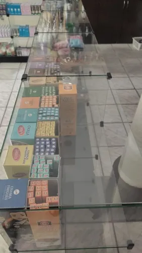 Balcão de vidro