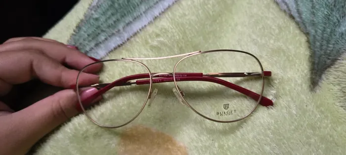 Armação de óculos Bulget feminino vermelho