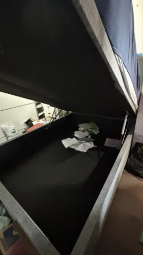 Vendo Cama Baú com cabeceira