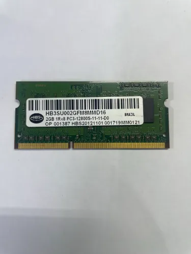 Memória RAM DDR3 2GB 12800