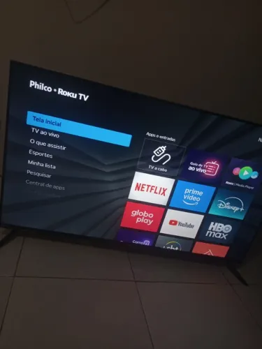 Tv Philco 50 polegadas nova no plástico aceito cartão 