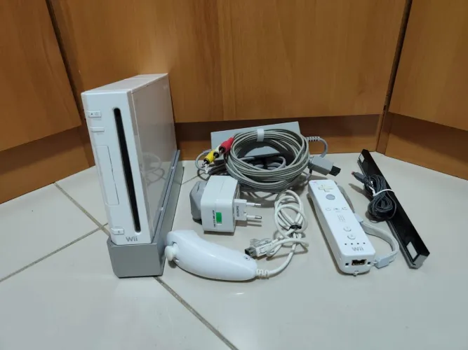 Nintendo Wii cheio de jogos