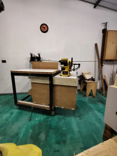 MESA BANCADA CONJUGADA COM LIXADEIRA E SERRA TICO TICO