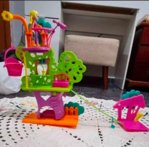 Coleção Polly Pocket que gruda na parede