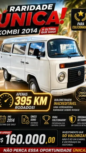 Volkswagen Kombi Standard 1.4 MI Total Flex 8V 2014
