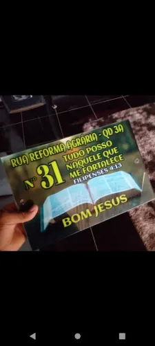 Placas de endereço