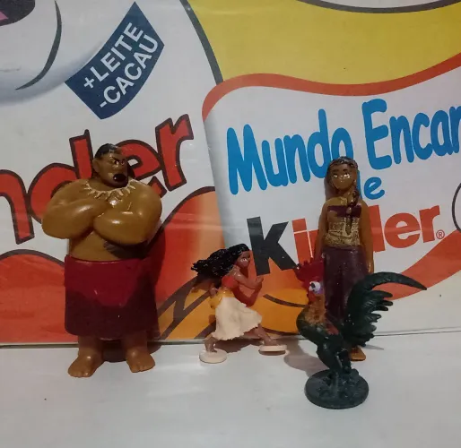 Bonecos Moana Miniaturas