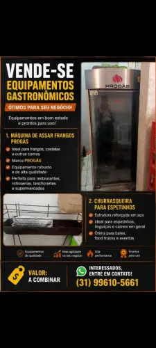 Máquina de assar semi nova