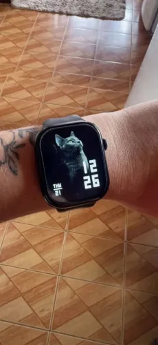 Smartwatch série 20 pro Max novo e vem com 7 pulseiras