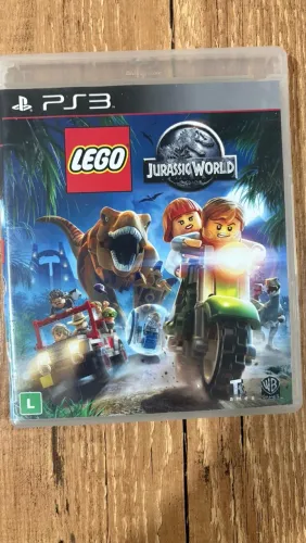 Jogo Lego Jurassic World PS3 Mídia Física Original PT-BR Completo
