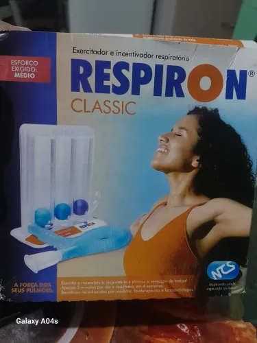 Aparelho para exercício respiratório 