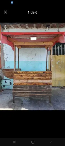 Barraca Pra venda de frituras