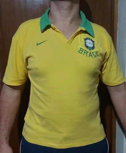 Camiseta Brasil original Nike Copa 58 comemorativa importada