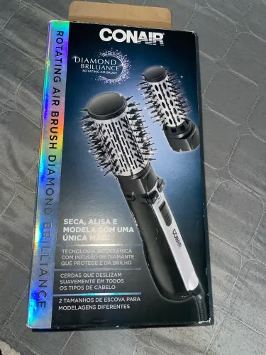Escova Rotativa Conair Diamond Brilliance 127V - Completa com 2 Escovas