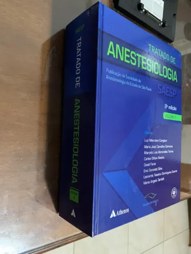 Kit Tratado de Anestesiologia SAESP - 8ª Edição - Volumes 1 e 2