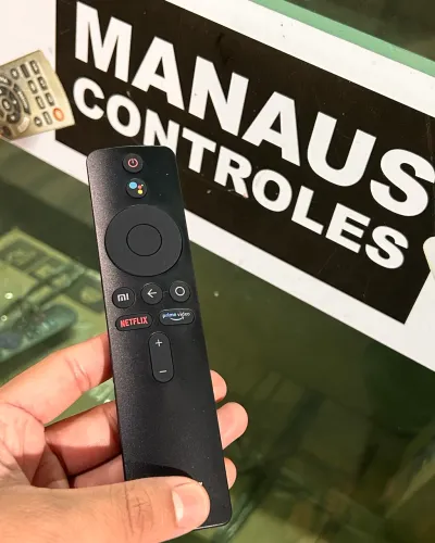 Controle Xiaomi Mi Box 4K comando de voz 