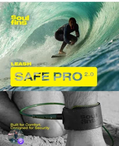 Leash com girador injetado - Prancha de Surf