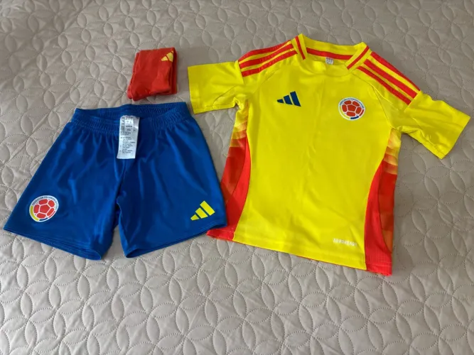 Uniforme Colômbia 3-4 anos Infantil UNISSEX 