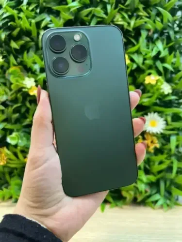 iPhone 13 Pro Max 512GB Verde - Seminovo com 86% Bateria