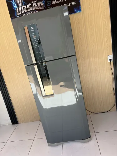 Geladeira Electrolux Frost Free Nardo Grey 459L