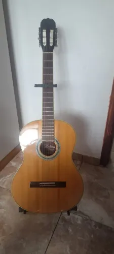 Violao com Cordas de Aço Hofma Hn-210nt Trocas somente em pedal Boss