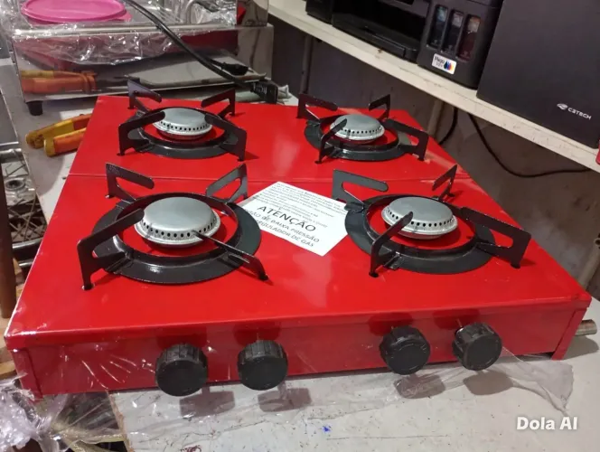 Fogão Industrial 4 Bocas para Cozinha Comercial