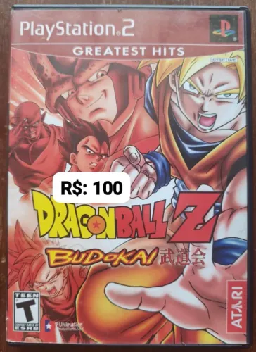 Dragonball Z Budokai = R$: 100
