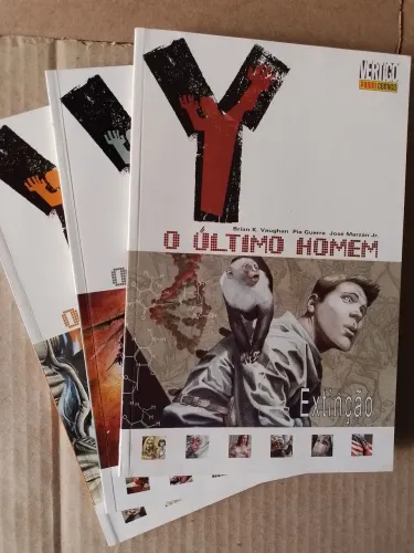 Hqs Y O Último Homem Números 1 2 3 Kit