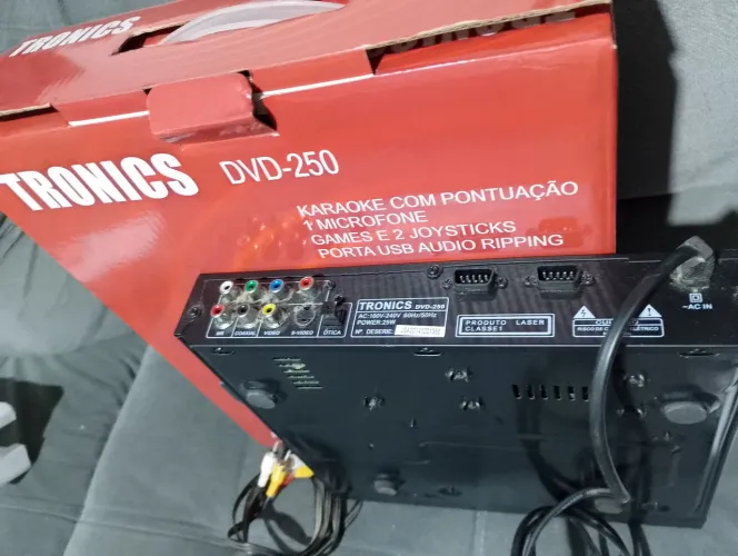 DVD Player Tronics no estado não liga