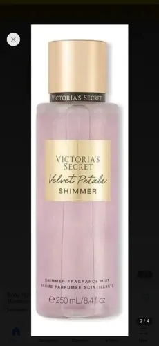 Body Splash Velvet Petals Shimmer Victoria Secret