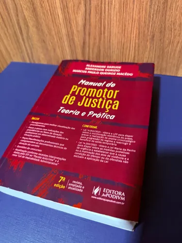 Livro Manual do Promotor de Justiça