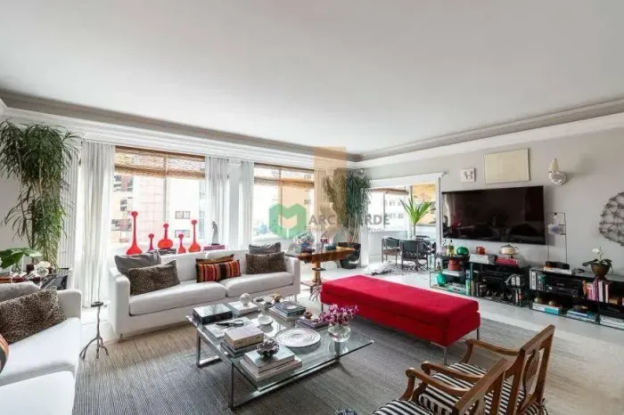 Apartamento com 3 dormitórios à venda, 380 m² por R$ 6.000.000,00 - Higienópolis - São Pau