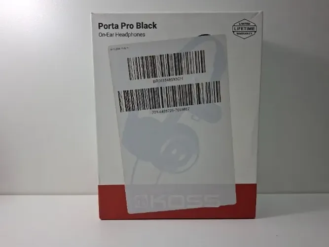 Fones Koss Porta Pro Black On Ear Perf Lacrad Gar Loja até 18x SP CPS SJC