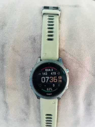 Garmin Forerunner 945 GPS Triathlon ? Tela Perfeita, Tudo Funcionando