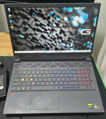 Notebook Dell G15 16gb AMD Ryzen 5 5600H e RTX 3050 (Aceito Cartão)