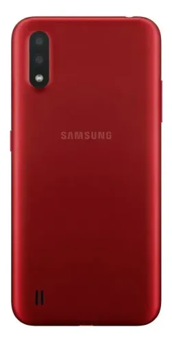 Smartphone Samsung Galaxy A01 32gb 2gb Ram Tela 5.7 Android Cor Vermelho - Excelente