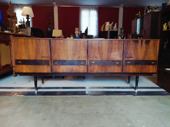 Balcão Buffet modernista - Jacarandá- 1960 - original - Guelman Design 