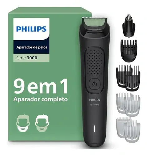 Aparador de Pelos Philips Multigroom 9 em 1 MG3927 Barba Cabelo Corpo Novo Lacrado