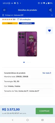Motorola Edge 60 pro 