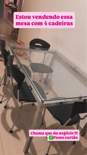 Mesa de vidro