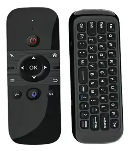 Controle Remoto Air Mouse Teclado 2.4g Com Voz Mouse Para Tv e BOX