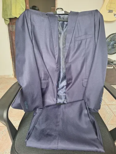 Terno Azul Marinho Tamanho 48